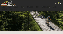 Desktop Screenshot of bergmann-bikeout.de